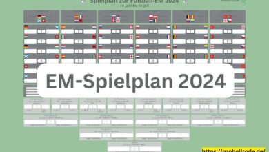 EM Spielplan PDF